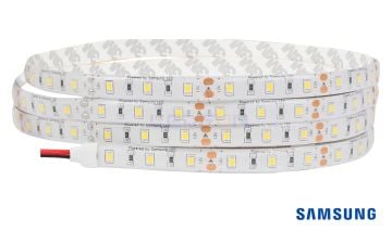 12V 14.4W Samsung 60 Led IP62 Silikonlu 6500K Beyaz Şerit Led