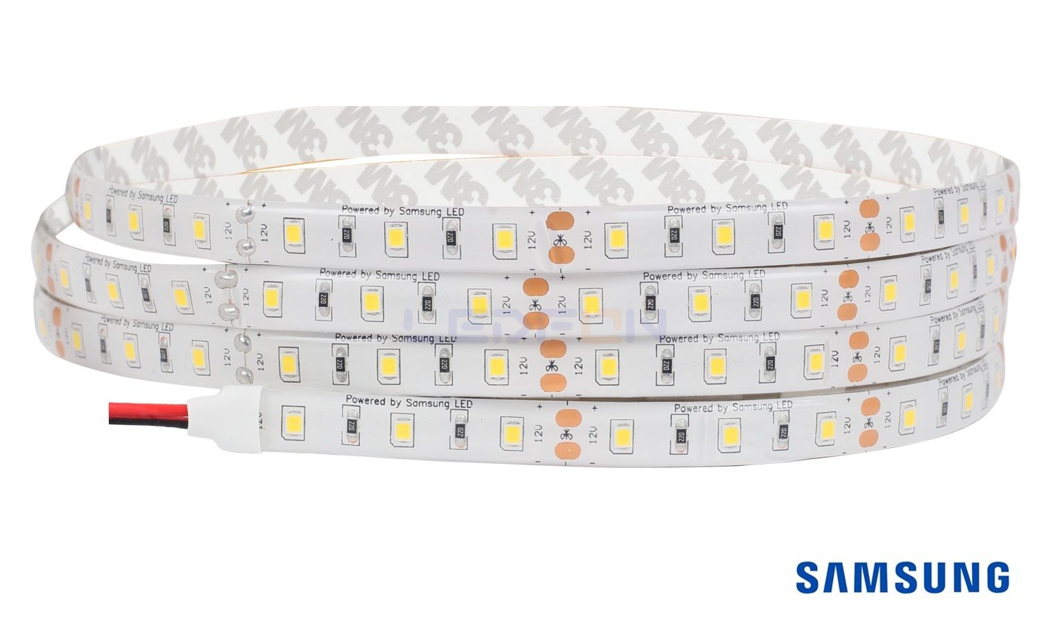 12V 14.4W Samsung 60 Led IP62 Silikonlu 4000K Naturel Şerit Led