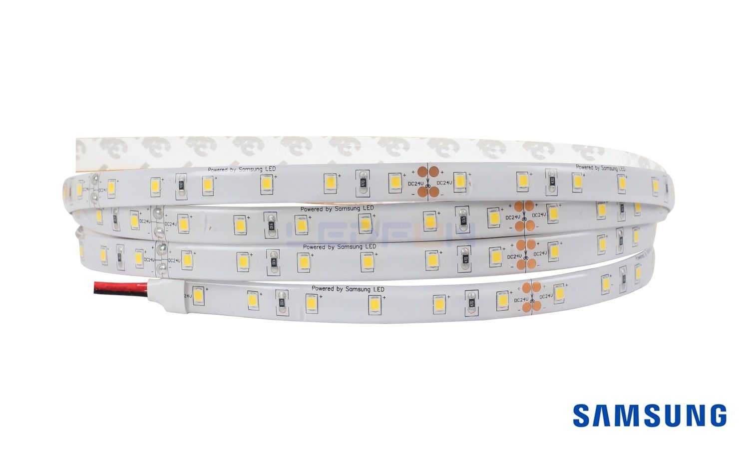 24V 14.4W Samsung 60 Led IP62 Silikonlu 6500K Beyaz Şerit Led