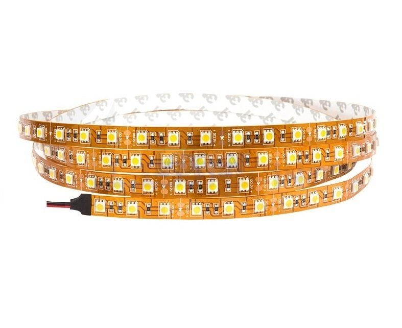 24V 14.4W Bakır PCB 3 Çip IP62 Silikonlu 2700K Şerit Led
