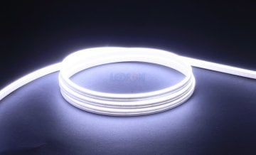 12V 6x12mm 9W IP67 Silikon 10.000K Beyaz Neon Led 1cm