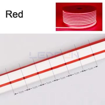 6x12mm 12V 9W IP67 Kırmızı Neon Led 1cm
