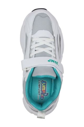 Jump 29604-BYZMV Beyaz/Mavi Çocuk Günlük Spor Ayakkabı