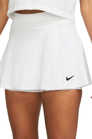 Nike DH9552-100 W Nkct Df Vctry Skrt Flouncy Beyaz Kadın Tenis Eteği