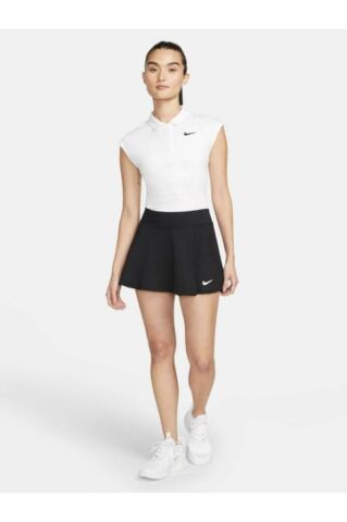 Nike DH9552-010 W Nkct Df Vctry Skrt Flouncy Siyah Kadın Tenis Eteği