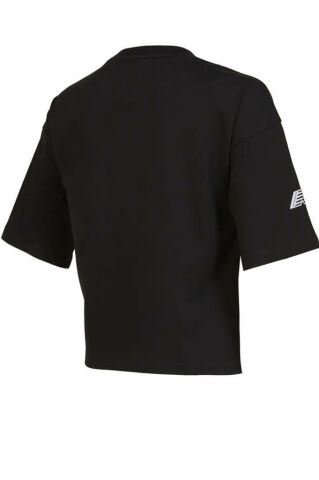New Balance Lifestyle  WNT1340-BKW Siyah Kadın Tişört