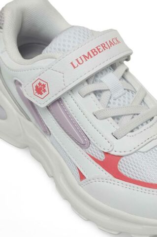 Lumberjack Narina Jr 4FX 101509140 Beyaz Kız Çocuk Günlük Spor Ayakkabı