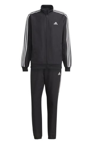 Adidas 3-Stripes Woven TT Track Suit ADIC6750 Siyah Erkek Eşofman Takımı