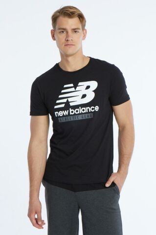New Balance Lifestyle MNT1205-BKW Siyah Erkek T-Shirt
