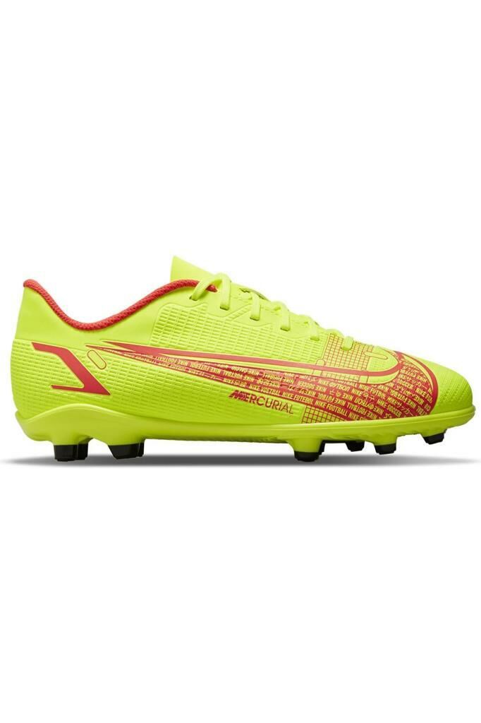 Nike JR Vapor 14 Club FG/MG CV0823-760 Neon Yeşil Çocuk Futbol Krampon