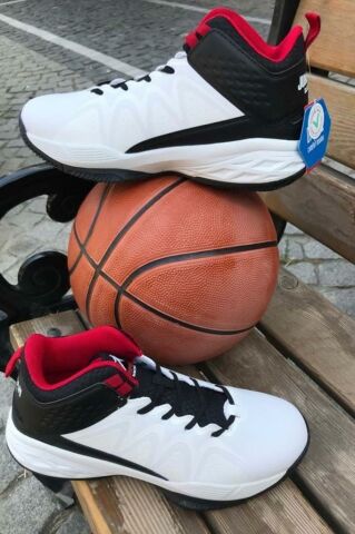 Jump 28652-BYZSYH Beyaz/Siyah Erkek Basketbol Ayakkabısı