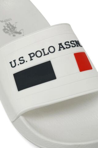U.S. Polo Assn. Nico Gr 4FX 101688215 Beyaz Kadın Terlik