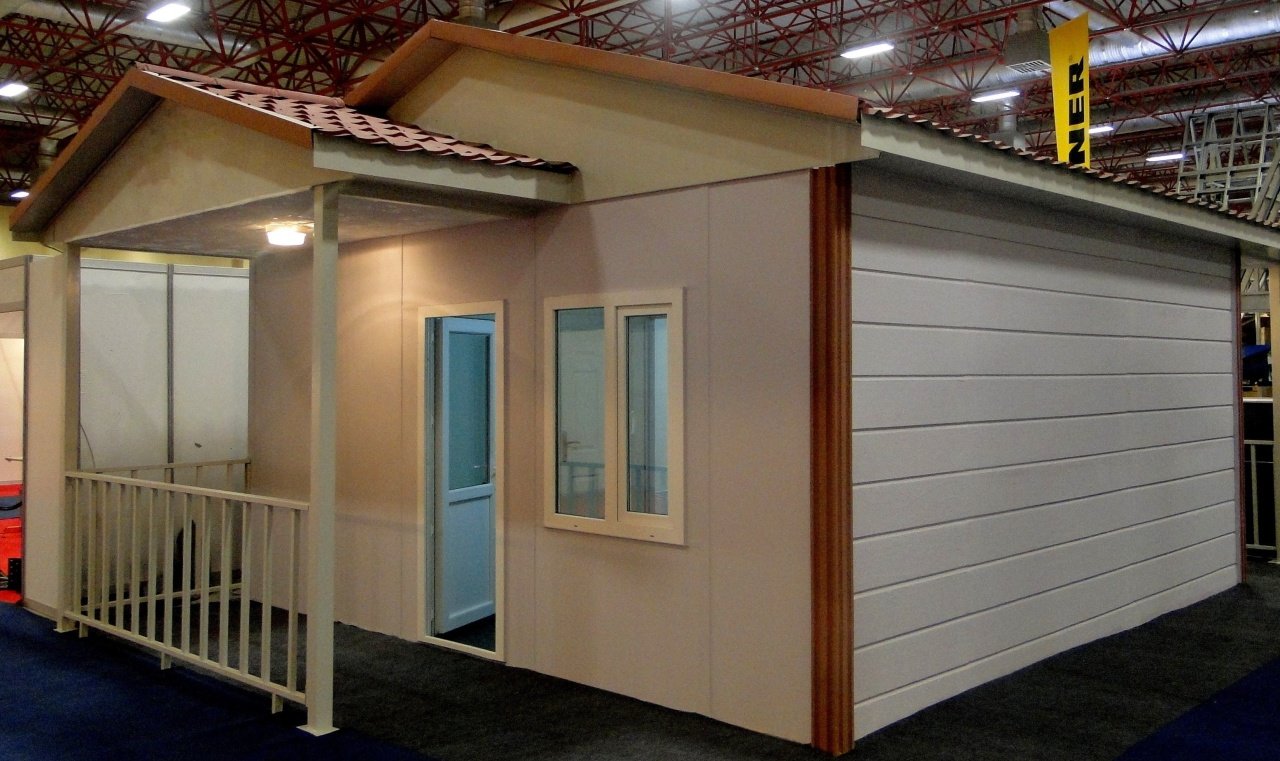 38m2 Tek Katlı Prefabrik Ev