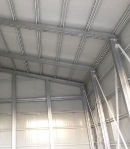 500m2. İzoleli Hangar Depo