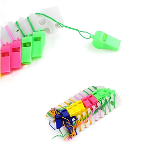 Attack Sport 1705002 Plastik Düdük 20'li Paket Karışık Renk