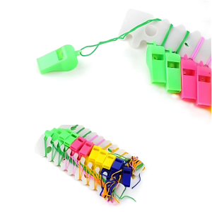 Attack Sport 1705002 Plastik Düdük 20'li Paket Karışık Renk