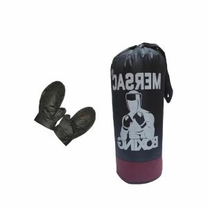 Attack Sport MRSC-001 Çocuk Boks Seti - Torba + Eldiven - 40 x 15 cm