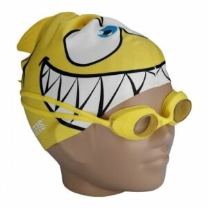 Altis BGS-11 Balık Desenli Çocuk Silikon Bone+Gözlük Set