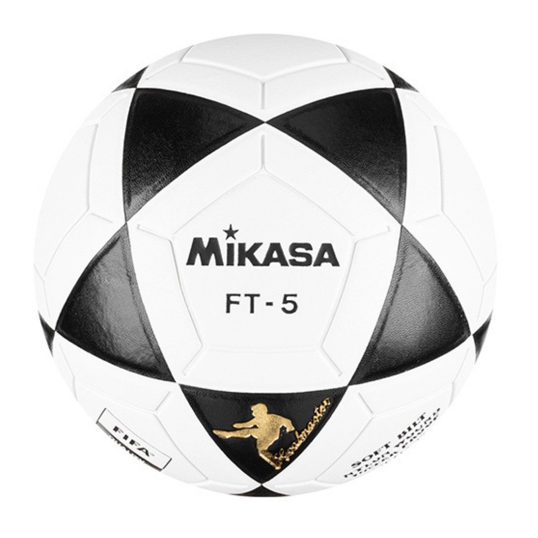 Mikasa FT-5 Yapıştırma Futbol Topu Siyah - Beyaz