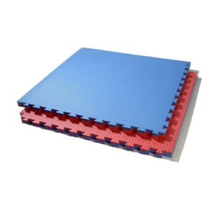 Tatami Minderi Mavi-Kırmızı 100*100*26MM/İTHAL