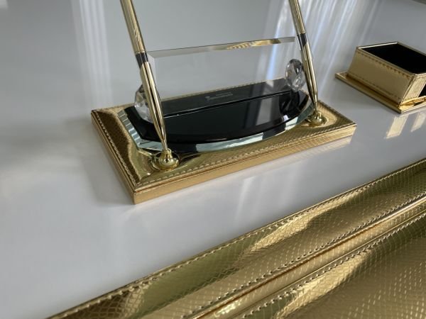 Sümenvadisi Gold İnci Luxury Desk Set