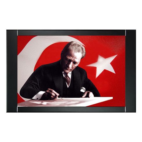 Atatürk Resimli Makam Panosu