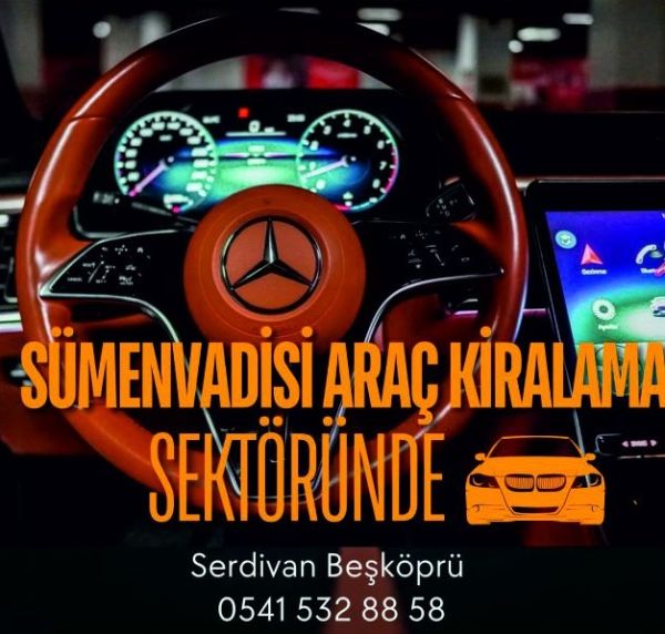 Sümenvadisi Araç Kiralama Sakarya Rent A Car 699TL başlayan fiyatlar