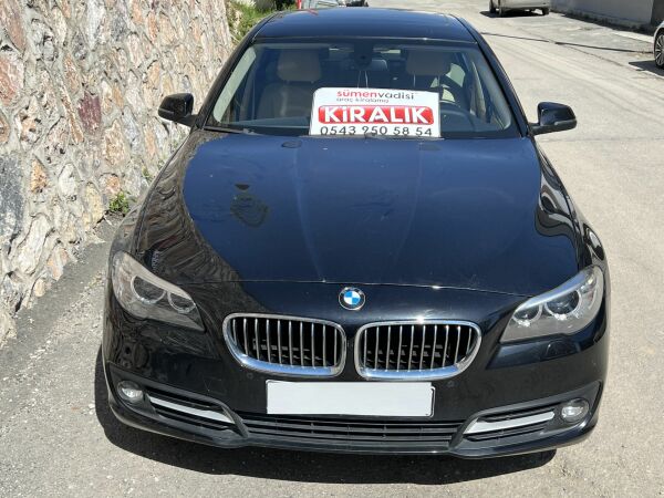 BMW 5.20İ 2016 Sıfır ayarında Executive Yüksek Paket VIP Araç Kiralama aylıkta günlüğü