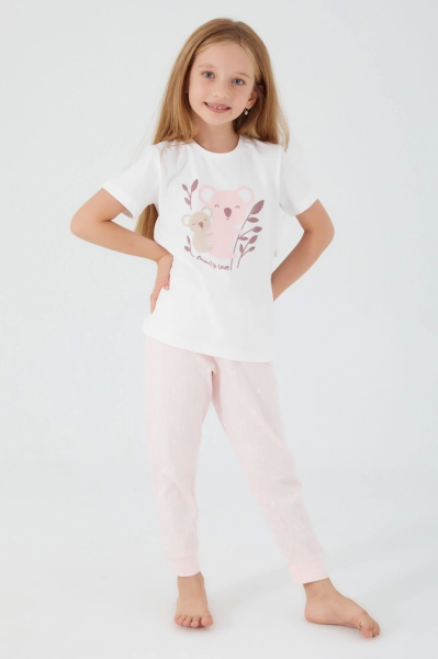 Roly Poly 3087-g Kız Çocuk Garson Pijama Takımı