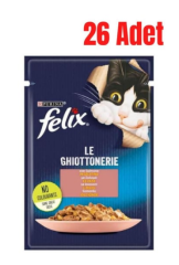 Purina Felix Somonlu Kedi Yaş Maması 85 Gr x 26 Adet