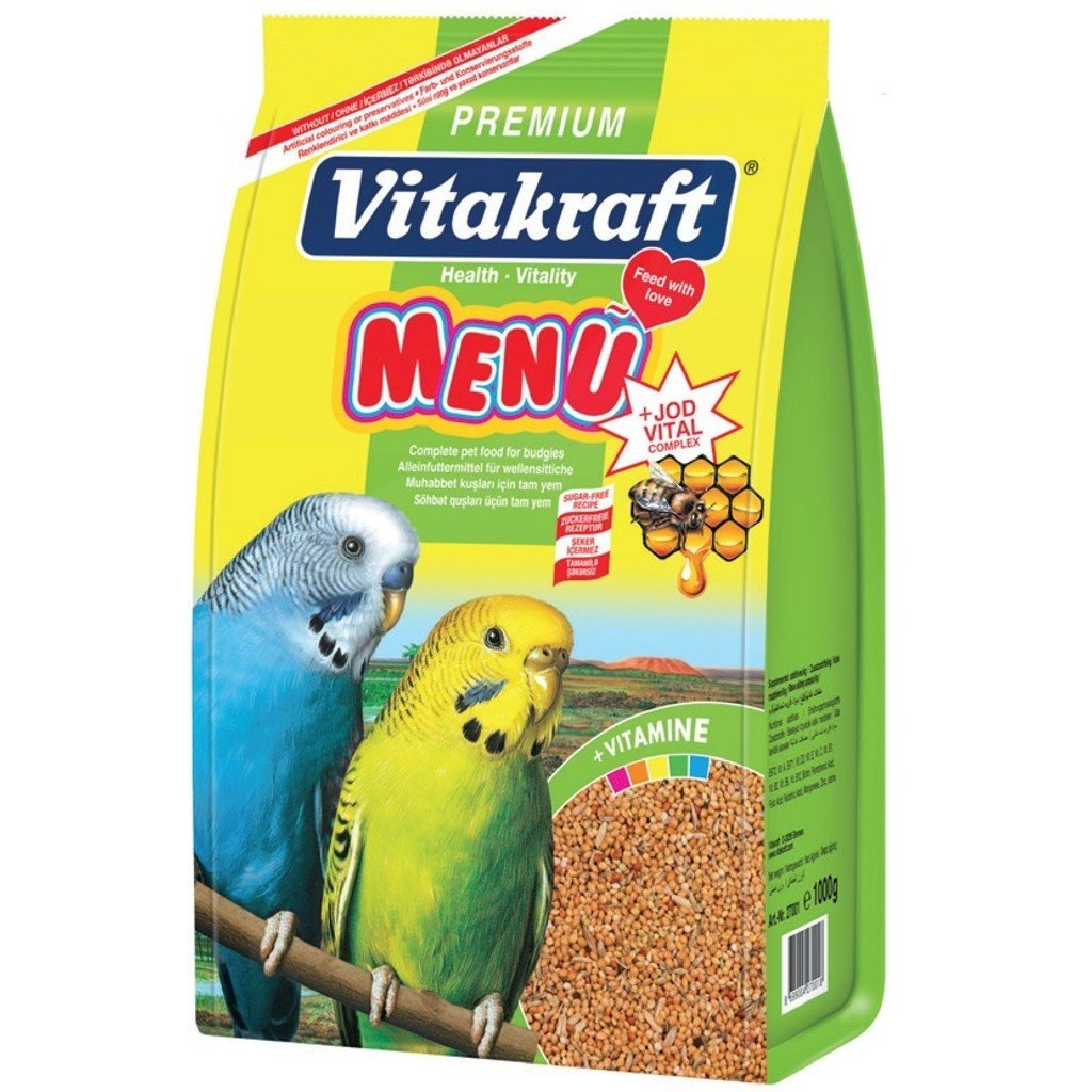 Vitakraft Premium Muhabbet Kuşu Yemi 1000 Gr.