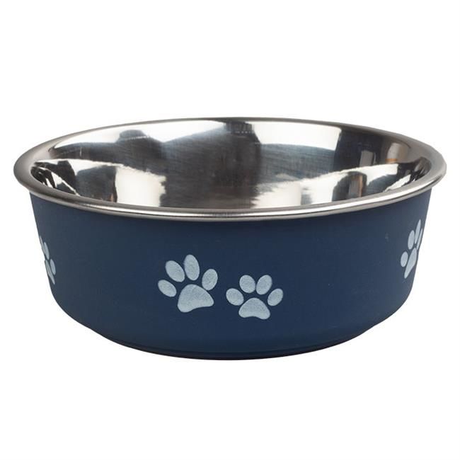 Eurodog lacivert çelik mama kabı 21cm 1850ml 24447