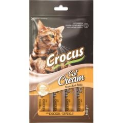 Crocus Cat Cream Ödül Tavuklu  4*15 gr