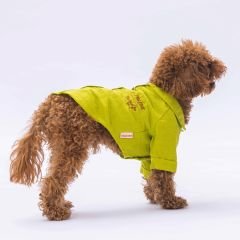 Pawstar Linen Look Gömlek Yeşil M