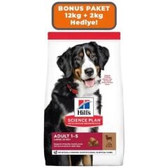 Hills Kuzu Etli Büyük Irk Yetişkin Köpek Maması 12+2 Kg