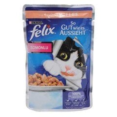 Purina Felix Somonlu Kedi Yaş Maması 85 Gr