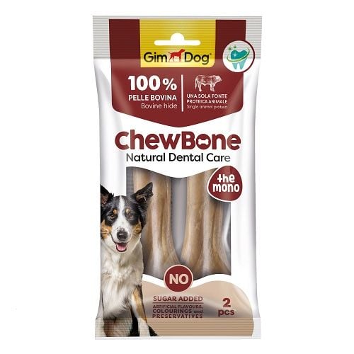 GimDog Chew Bones Köpek Çiğneme Kemiği 2li 150 Gr