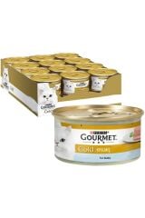 Gourmet Gold Kıyılmış Ton Balıklı Kedi Konservesi 85 Gr x 24 Adet