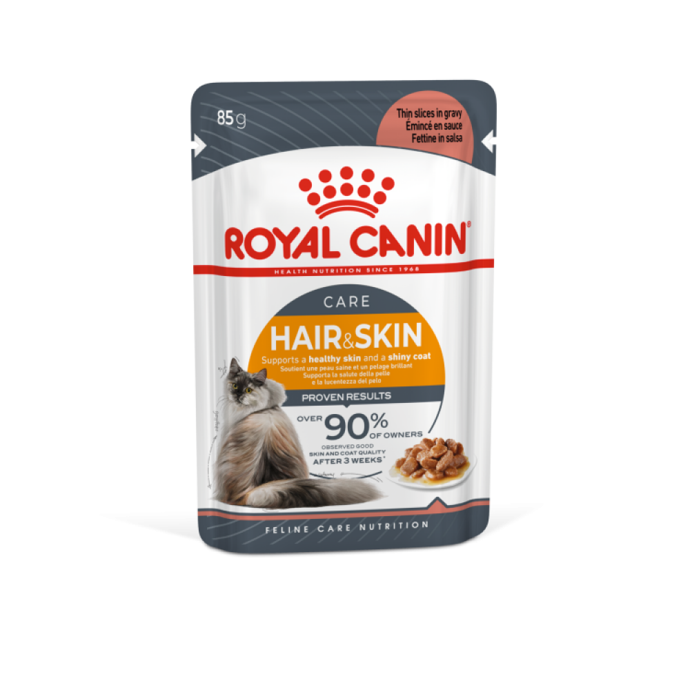 Royal Canin Hair & Skin Gravy İntense Beauty Konserve Kedi Mama 85 Gr