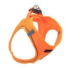 Tailpetz Air-Mesh Köpek Göğüs Tasması XS Turuncu 32-36cm