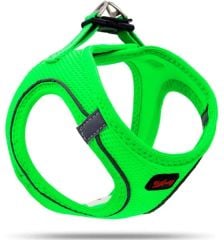 Tailpetz Air-Mesh Köpek Göğüs Tasması XL Neon Yeşil 54-60 cm
