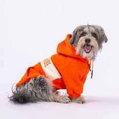 Pawstar Cute Hoodie Turuncu Kapşonlu Köpek Sweati 2XL 23708