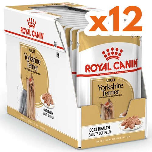 Royal Canin Yorkshire Terrier Yetişkin Köpek Konservesi 85gr x 12 Adet