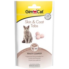 Gimcat Skin Coat Tabs Deri ve Tüy Sağlığı Kedi Ödül Tableti 40 Gr