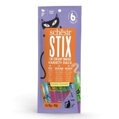 Schesir Sıvı Kedi Ödülü Karışık Lezzet 6x15gr
