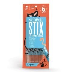 Schesir Sıvı Kedi Ödülü Somonlu 6x15gr