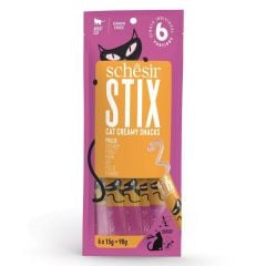 Schesir Sıvı Kedi Ödülü Tavuklu 6x15gr