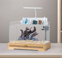 JENECA AKVARYUM SETİ DEKORLU TG-50 42,3*25,2*30,5 CM 22L