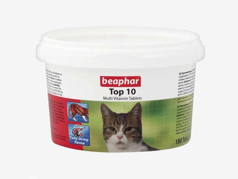 Beaphar 10 Vitaminli Kedi Vitamin Tableti (180 Tablet)