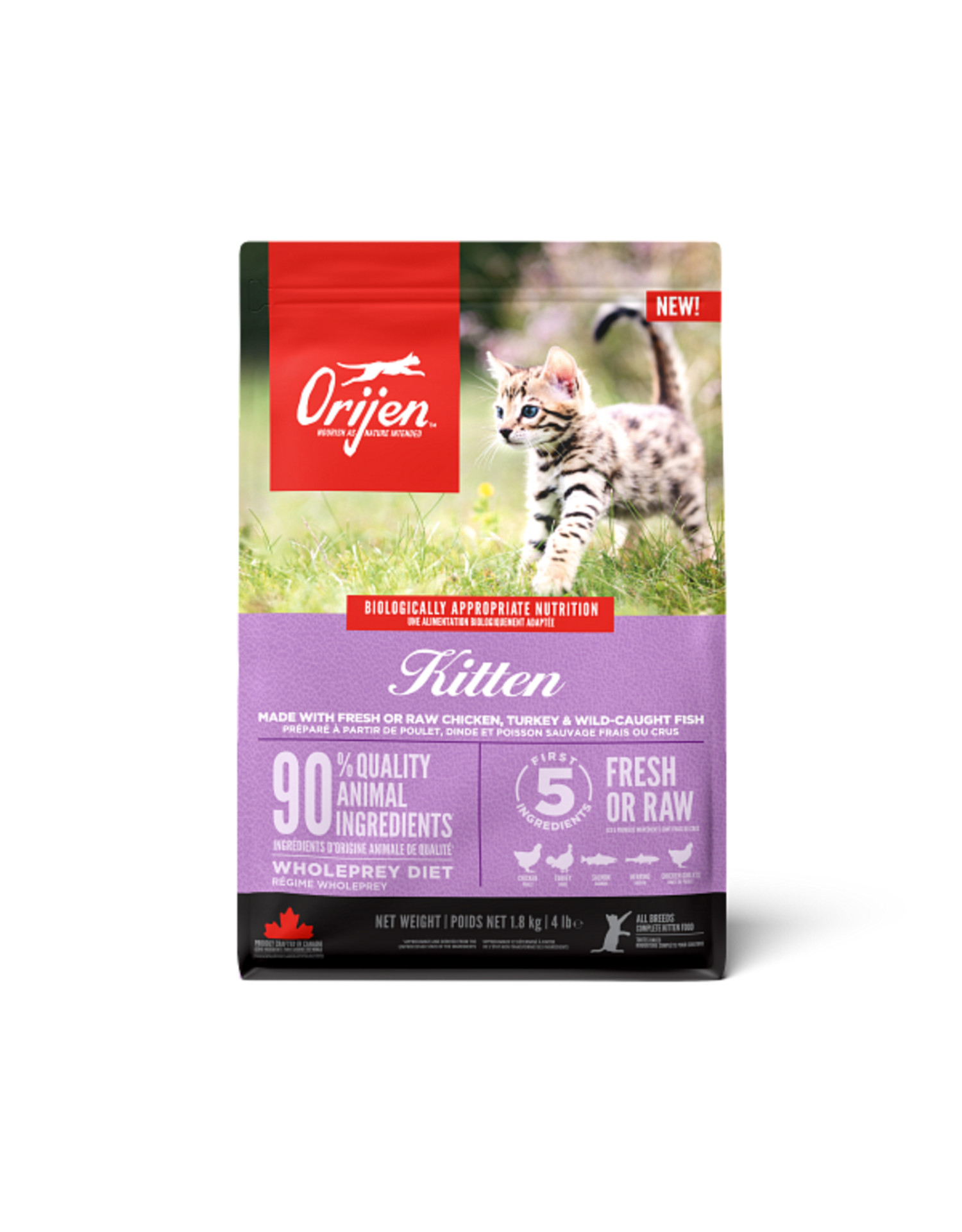 Orijen Cat Kitten Yavru Kedi Maması 1,8Kg